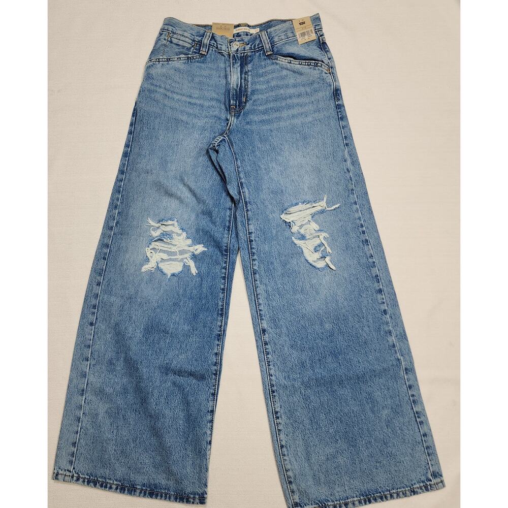 Levi's 94 baggy wide leg mid rise loose hips and thigh W27''x L31'' women's